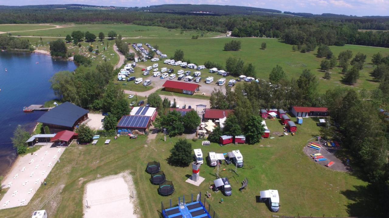 Wohnmobil-Stellplatz Steinberger See Steinberg am See Eksteriør bilde